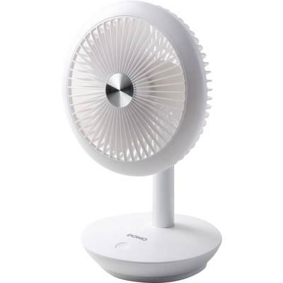 DOMO  DO8147 Ventilateur de table 5 W (&Oslash; x H) 18 cm x 28.2 cm blanc