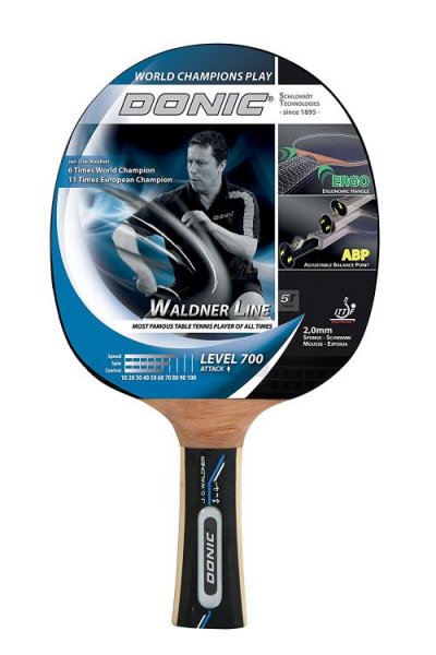 DONIC  SCHILDKR&Ouml;T Raquette de tennis de table Waldner 700
