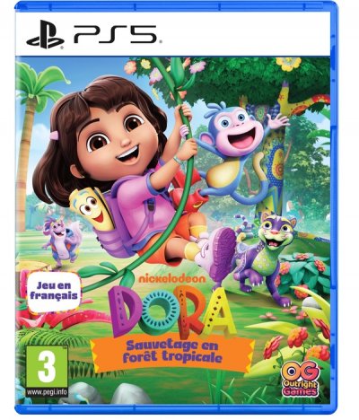 Dora : Sauvetage en for&ecirc;t tropicale (PS5)