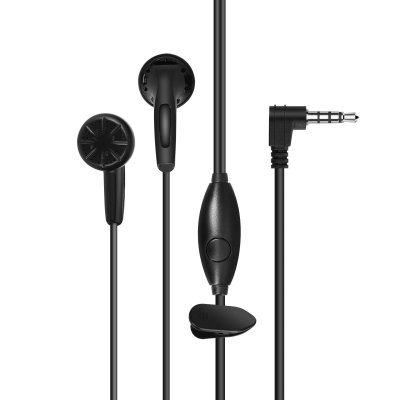DORO  &Eacute;couteurs Filaires Jack 3.5 mm - Noir
