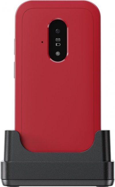 Doro Leva E22 7,11 cm (2.8"") 127,8 g Rouge, Blanc T&eacute;l&eacute;phone num&eacute;rique