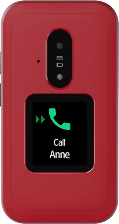 Doro Leva E30 7,11 cm (2.8"") 142,7 g Rouge, Blanc T&eacute;l&eacute;phone num&eacute;rique