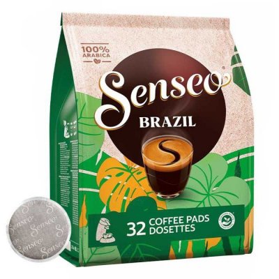 SENSEO Dosettes de caf&eacute;  Espresso Brazil - Paquet de 32