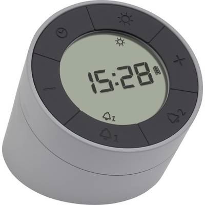 TFA DOSTMANN Dostmann 60.2029.10 &agrave; quartz R&eacute;veil gris, anthracite Heures de r&eacute;veil 2
