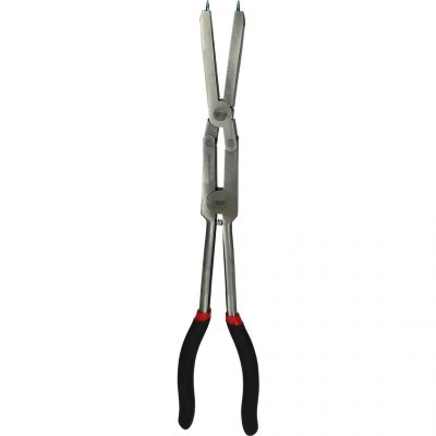 KS TOOLS Double joint safety pliers for external retention rings, 345 mm