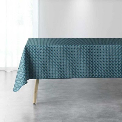 DOUCEUR D INTERIEUR Douceur d'Int&eacute;rieur ARTCHIC Nappe Rectangle, Bleu, 150 x 240 CM