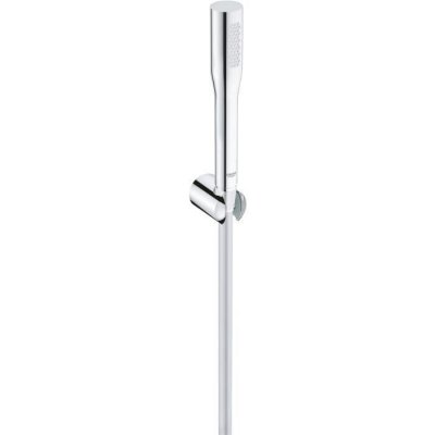 GROHE Douchette 1 jet groh avec support mural vitalio get stick chrom&eacute;