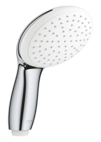 GROHE Douchette chrom&eacute;e 1 jet - &Oslash; 110 mm - 7,6 l/min - Tempesta 110 -  