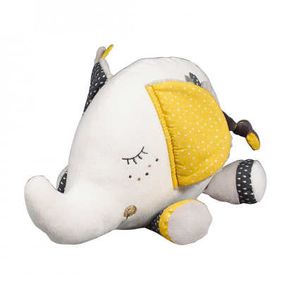 SAUTHON Doudou &eacute;l&eacute;phant moyen mod&egrave;le babyfan  BWDD2