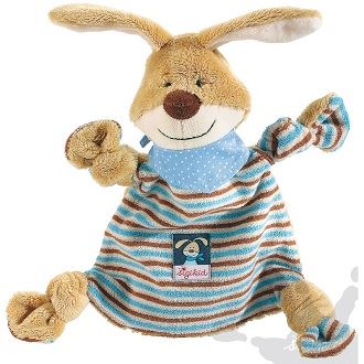 SIGIKID Doudou lapin bleu semmel bunny 