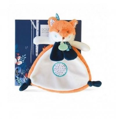 DOUDOU ET COMPAGNIE Doudou tiwipi renard - taille 23 cm