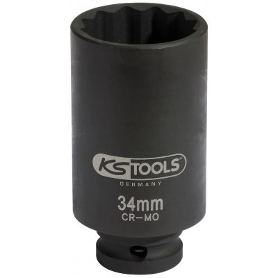 KS TOOLS Douille &agrave; choc sp&eacute;ciale cardans 1/2, longue, 36 mm - 