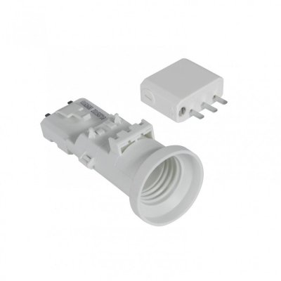 DEBFLEX Douille B22 et fiche DCL plastique blanc 