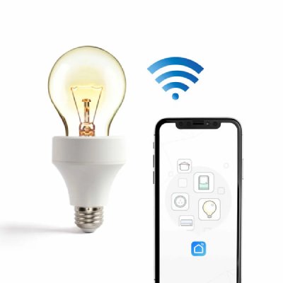 LIVOO Douille d'ampoule Wifi TEA232 Blanc
