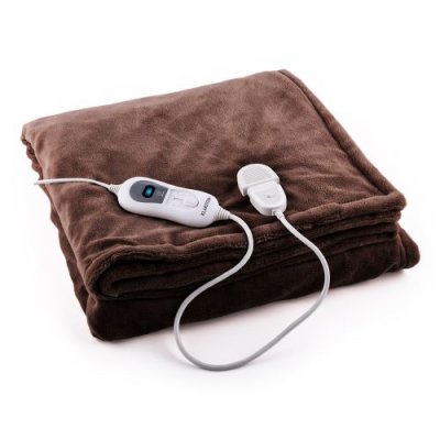 KLARSTEIN Dr. Watson XL Couverture &eacute;lectrique 120 W 3 niveaux de temp&eacute;rature Panneau de commande 180 x 130 cm