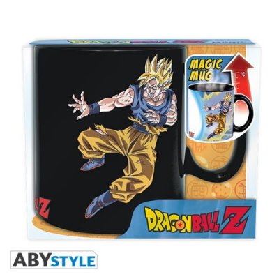 ABYSTYLE DRAGON BALL Z Mug thermo-r&eacute;actif Goku VS Buu Grand contenant
