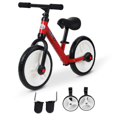 HOMCOM Draisienne 2 en 1 pour enfant -  - Roues 11"" - P&eacute;dales amovibles - Hauteur selle r&eacute;glable