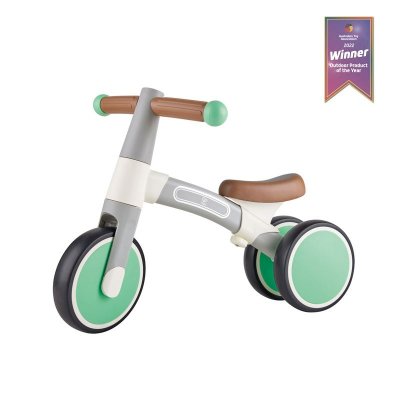 HAPE Draisienne 3 roues pour b&eacute;b&eacute; d&egrave;s 18 mois petit v&eacute;lo sans p&eacute;dales vert