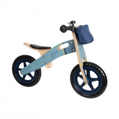 LEGLER Draisienne avion de papier bleu