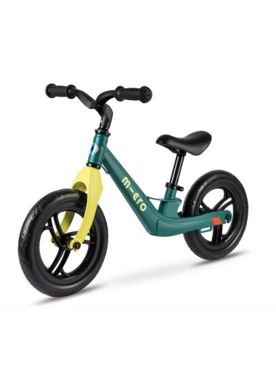 MICRO Draisienne Balance Bike Lite Vert Paon - Cadre magnesium et Roues EVA