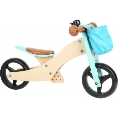 SMALL FOOT COMPANY Draisienne tricycle 2 en 1 turquoise