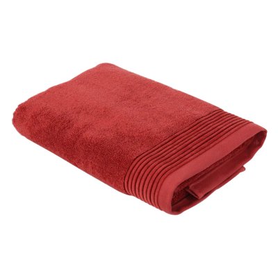LINNEA Drap De Bain 100x150 Cm Juliet Rouge Terracota 520 G/M2