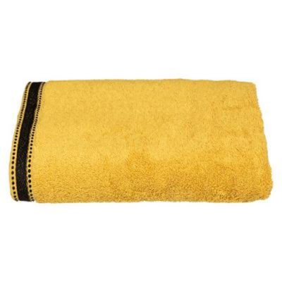 ATMOSPHERA Drap douche Joia 550 - 70x130 cm - Ocre