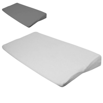 MONSIEUR BEBE Drap housse 100% coton pour plan inclin&eacute; - 70 cm de large - Blanc
