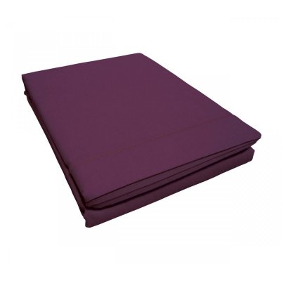 DOUCEUR D INTERIEUR Drap Plat Violet Douceur D'Int&eacute;rieur 180x290