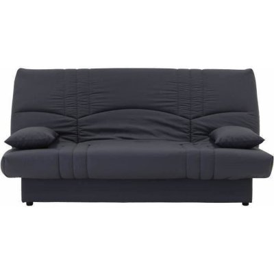 GENERIQUE DREAM Banquette clic clac 3 places - Tissu gris anthracite - Slyle contemporain - L 190 x P 92 cm