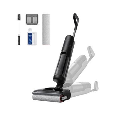 DREAME  H12 Pro FlexReach Balai &eacute;lectrique Wet & Dry Batterie sans sac 400 W Noir 24 Ah