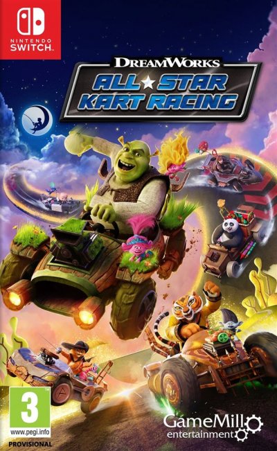 JUST FOR GAMES Dreamworks All-Star Kart Racing Nintendo Switch