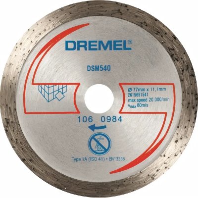 DREMEL  DSM540 2615S540JB Disque &agrave; tron&ccedil;onner diamant&eacute; 77 mm 1 pc(s)
