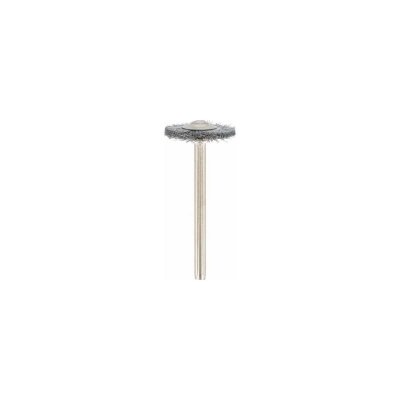 DREMEL  lot de 2 brosses acier couronne