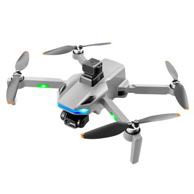 YONIS Drone Autonome Double Cam&eacute;ra 8K Anti-collision GPS Commande Gestuelle Gris 