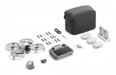 Drone Dji Flip Fly More Combo RC 2 GL Gris et Noir 