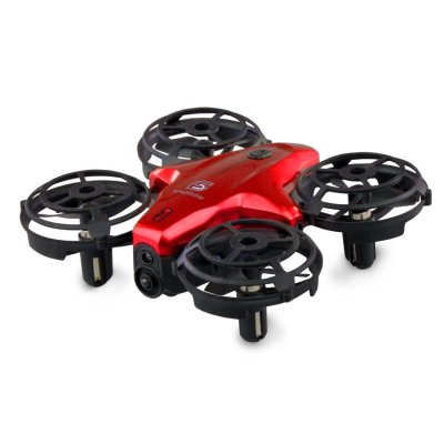 AMEWI Drone T&eacute;l&eacute;command&eacute; Sparrow Rouge Rtf-