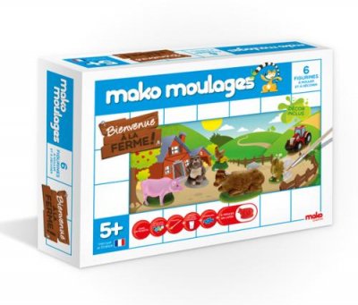 MAKO DUJARDIN Moulages ferme 6 moules - 39011