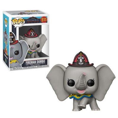 FUNKO Dumbo - figurine pop! Fireman dumbo 9 cm 34216