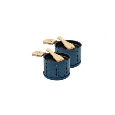 COOKUT Duo Raclette &agrave; la bougie  61181710 Bleu 