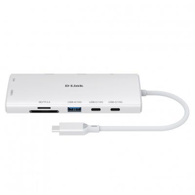 D LINK DUP-A01 - Station d'accueil - USB-C - 2 x HDMI - 1GbE