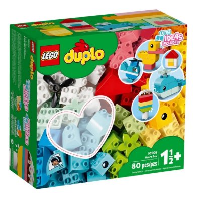 DUPLO Classic 10909 La Bo&icirc;te Coeur, Jeu de Construction en Briques