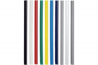 DURABLE  Baguette &agrave; relier, format A4, &eacute;paisseur: 6 mm