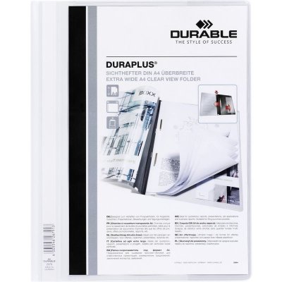 DURABLE  Chemise &agrave; lamelles Duraplus en PVC - Blanc