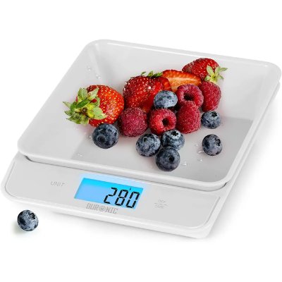 DURONIC  ks100 we balance de cuisine num&eacute;rique avec bol d&eacute;montable - 5 kg