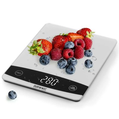 DURONIC  KS1009 Balance de cuisine num&eacute;rique compacte tr&egrave;s fine - 5 kg
