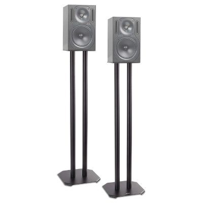 DURONIC  SPS1022 /80 Pieds d'enceintes - 80 cm de Hauteur - Compatibilit&eacute; Universelle - 50 kg max
