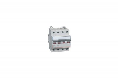 LEGRAND Dx3 Interrupteur Sectionneur 4 Postes 63A  406481