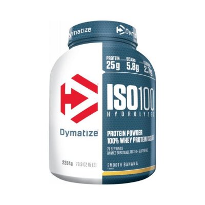 DYMATIZE  ISO 100 Hydrolized Smooth Banana (2200 g)