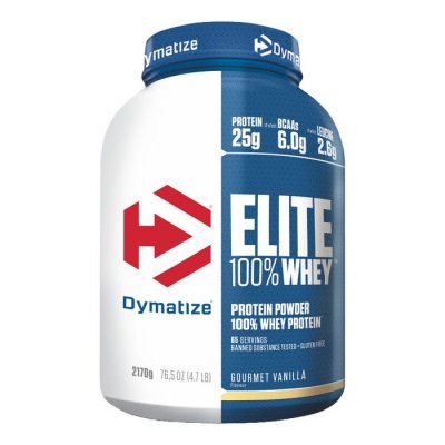 DYMATIZE  Proteine Whey Elite 5Lb 2,10kg Vanille - Lactos&eacute;rum